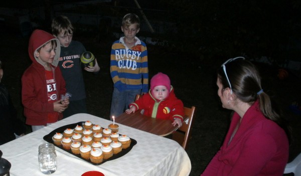 Lucia and Her Cupcakes